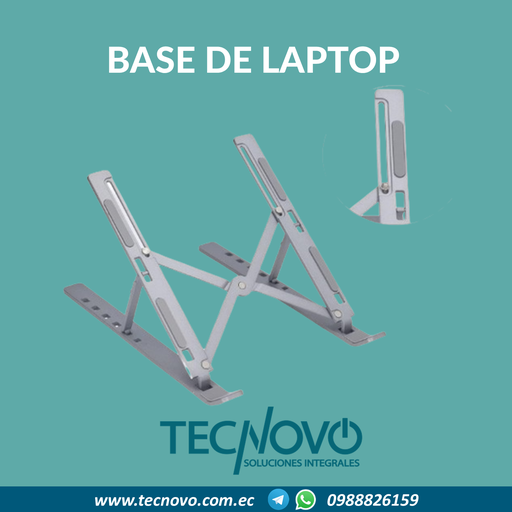 Soporte Laptop Ergonómico Portátil 15.6"