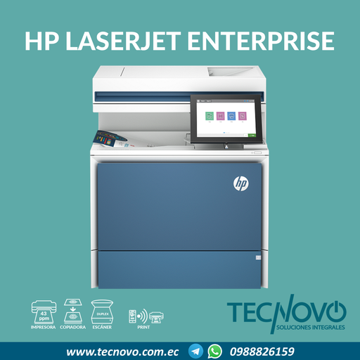 Impresora HP color LaserJet Enterprise MFP 5800dn (Reemplaza al M578dn) 