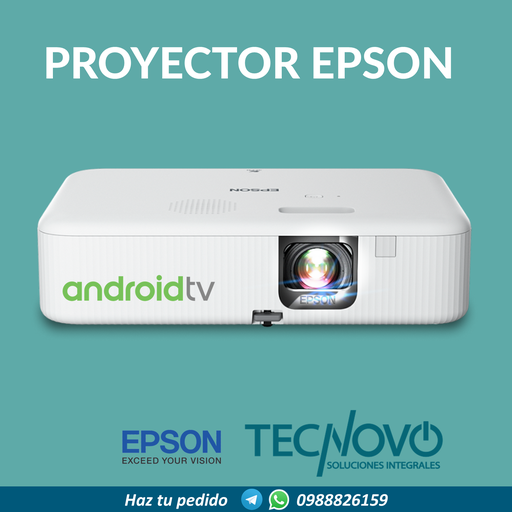 Proyector EPSON EPIQ VISION FH02 FULL HD 3000 LUMENES