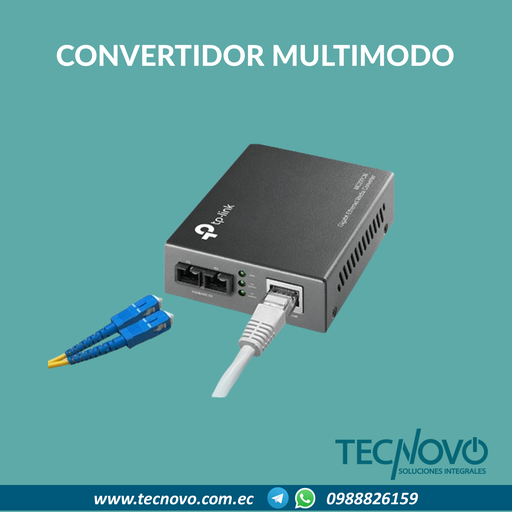 Convertidor Tp-Link MC200CM F.O. Multimodo GIGABIT