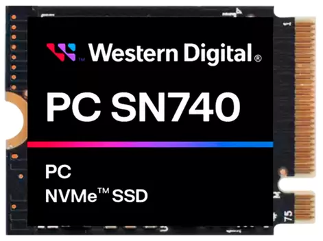 Disco SSD WESTERN DIGITAL NVMe SN740 2242 256GB
