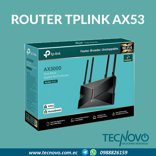 Router Tp-Link Archer AX53 AX3000