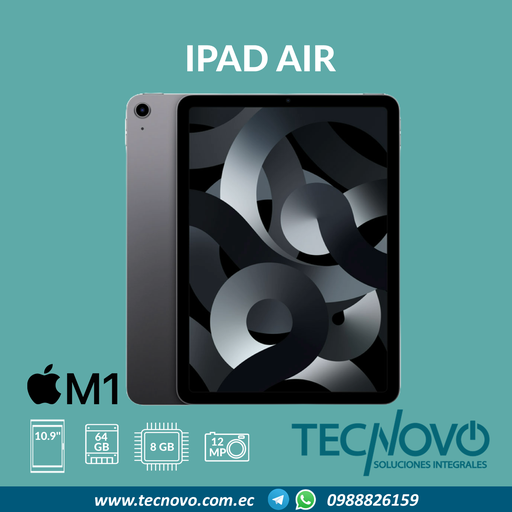 Tablet APPLE IPAD AIR M1 64GB WIFI 10.9" 