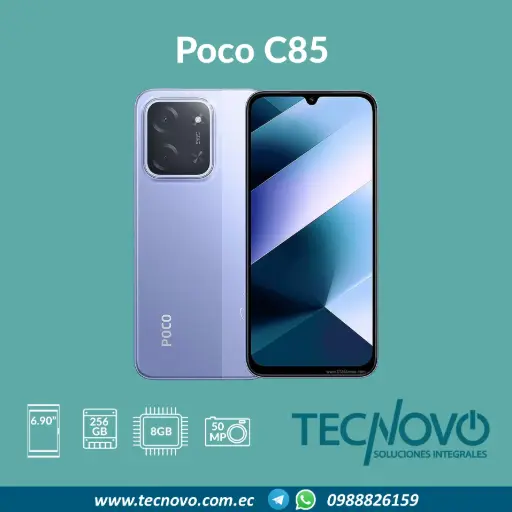 Celular Xiaomi Poco C85 8GB/256GB 
