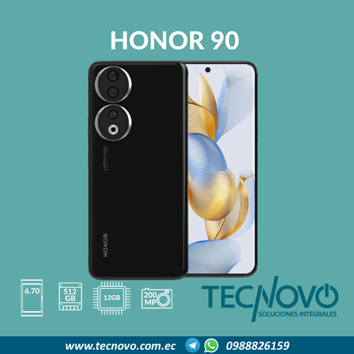 Celular HONOR 90 12GB/512GB*