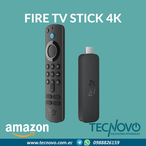Amazon Fire TV stick 4K con control remoto ALEXA