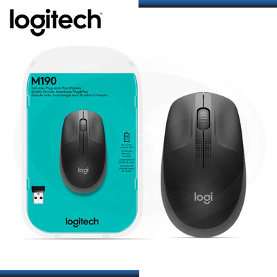 Mouse LOGITECH M190 inalámbrico
