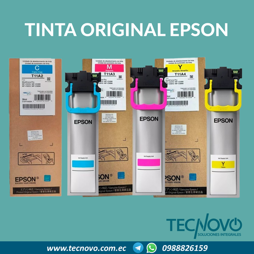Tinta EPSON Workforce T11A WF C5310 C5390 C5810 C5890 Color