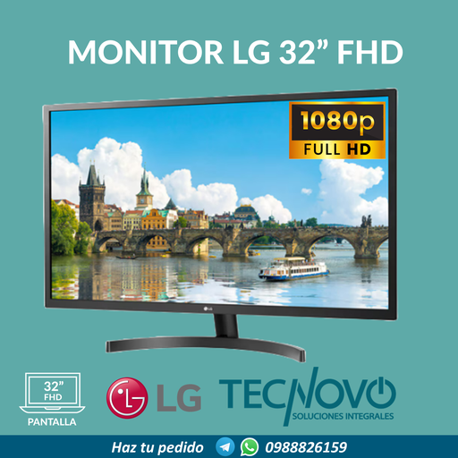 Monitor LG 32MN600P Full HD 32"