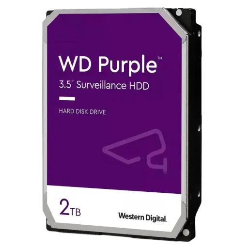 Disco duro WESTERN DIGITAL SATA Purple 2TB