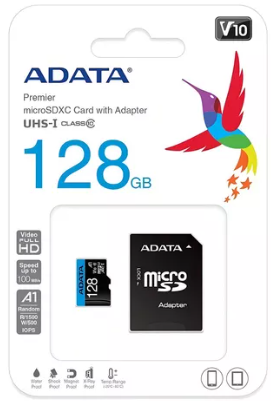 Memoria MicroSD XC ADATA 128gb