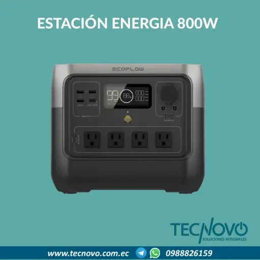 Estación de energía portátil ECOFLOW River 2 PRO 800W 768Wh