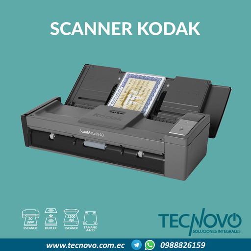 Escáner KODAK ScanMat i940