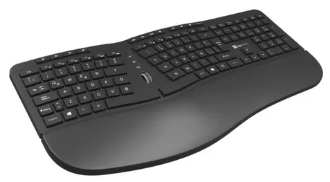 Teclado ergonómico Inalámbrico KLIP XTREME Trascend KBK-530S