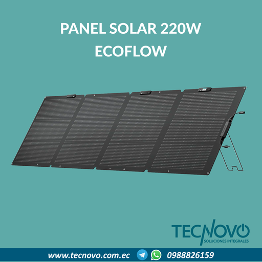 Panel Solar Ecoflow 220W