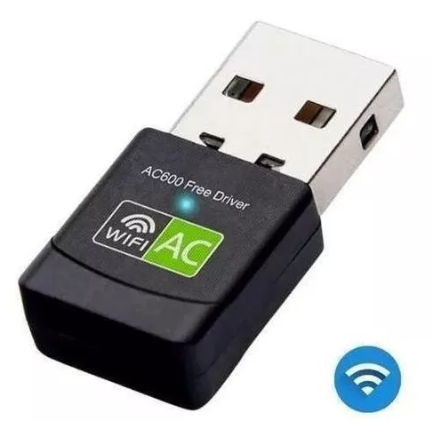 Adaptador inalámbrico KOUSOLVEN KOS-12059 Nano 600Mbps 2.4Ghz + 5Ghz 2dBI Antena