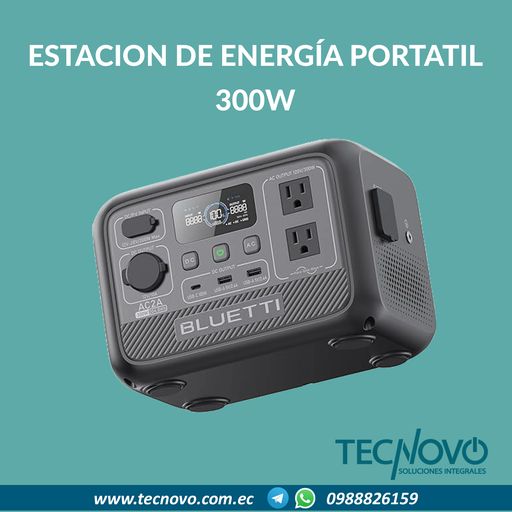 Estación de energía portátil BLUETTI 300WAh