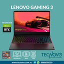 Laptop LENOVO GAMING 3 Ryzen 5-5500H 16GB 512GB SSD RTX-2050 4GB 15.6" FHD 144Hz