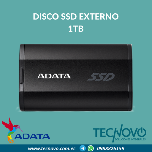 Disco ADATA SD810 SSD Externo 1TB USB  
