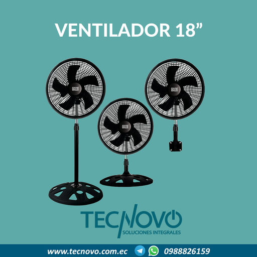 Ventilador Agiler 3 en 1/18Pulg/60vatios