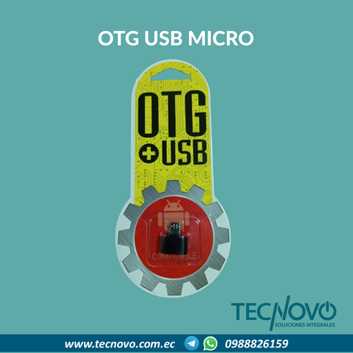 Adaptador OTG Micro USB a USB 2.0 Android