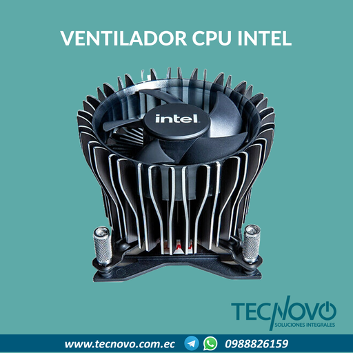 Ventilador INTEL RGB Laminar para Socket LGA 1700