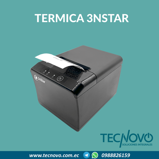 Impresora térmica 3NSTAR RPT004 USB-Ethernet 80mm
