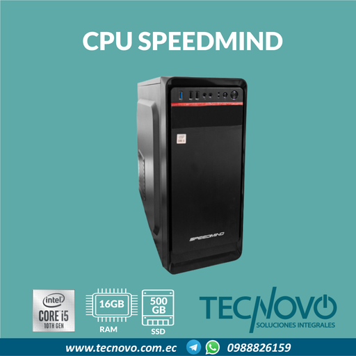 CPU SPEEDMIND I5-10500 16GB 500GB-SSD HDMI W11