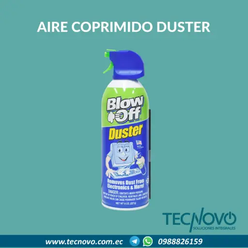 Aire comprimido DUSTER BlowOff 8 onz.