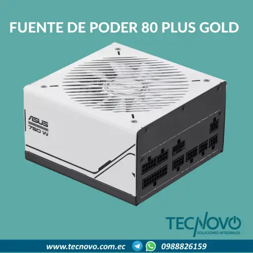 Fuente de poder ASUS Prime 750W 80 PLUS GOLD