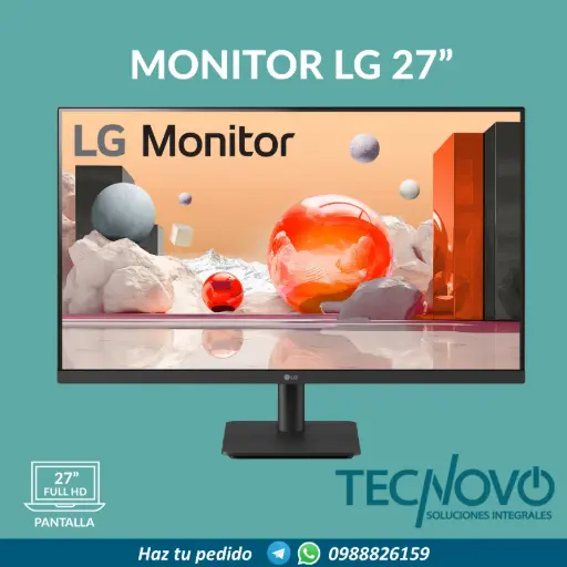 Monitor LG 27MS500-B IPS Full HD 27"