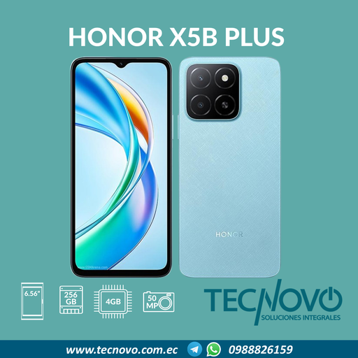 Celular HONOR X5B Plus 4GB/256GB