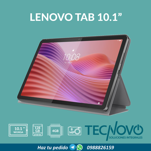 Tablet LENOVO Tab 4GB 128GB 10.1" WUXGA + Folio