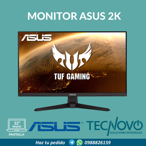 Monitor ASUS VG32AQA1A WQHD (2560x1440) 31.5" 170Hz 1ms