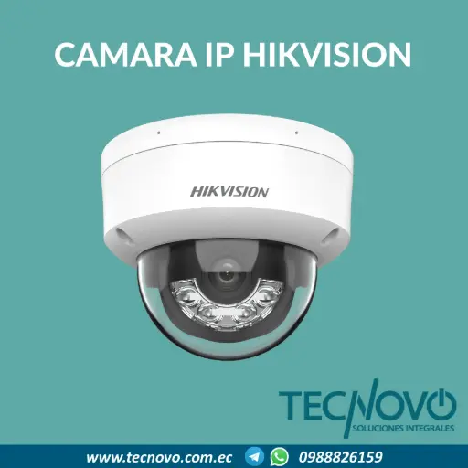 Cámara Smart Hybrid Light Fixed Dome Network de 2 MP