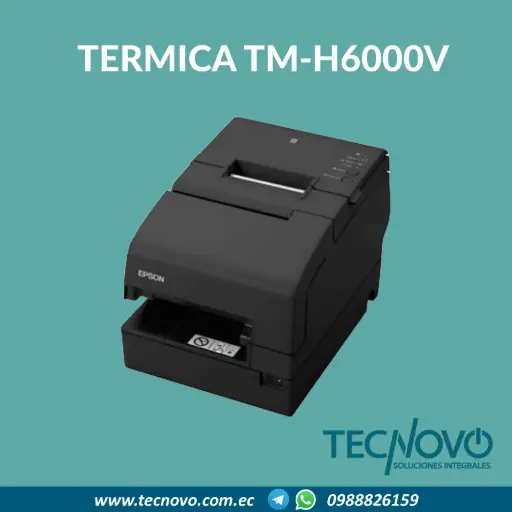 Impresora Epson Térmica TM-H6000V USB-Ethernet-Serial