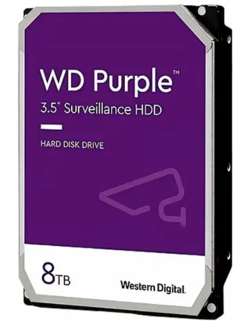 Disco duro WESTERN DIGITAL SATA Purple 8TB