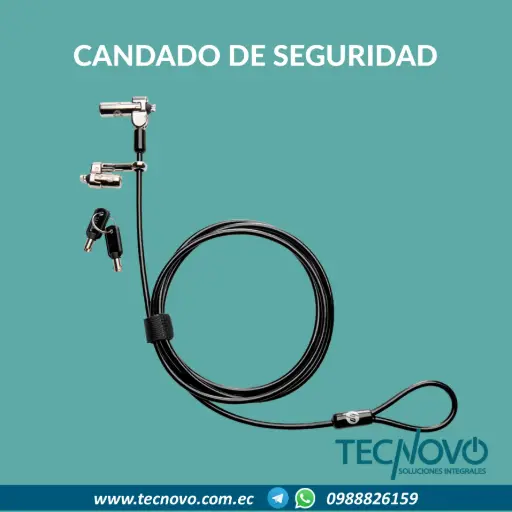 Candado Laptop HP Nano Keyed cable Lock