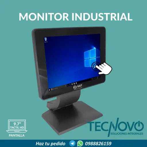 Monitor SAT Touch industrial 9.7"