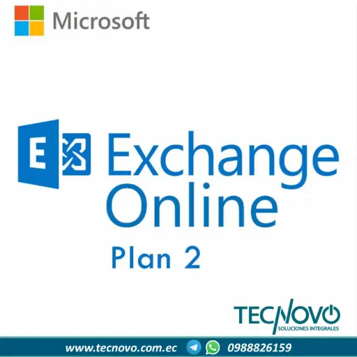Licencia MICROSOFT Exchange Online PLAN 2