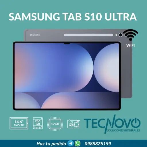 Tablet Samsung Tab S10 ULTRA 12GB 256GB 14.6" Wifi + Lápiz