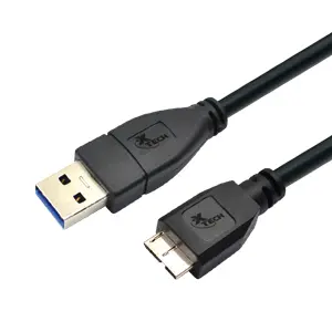 Cable XTECH XTC-365 USB 3.0 macho A a micro-USB macho B