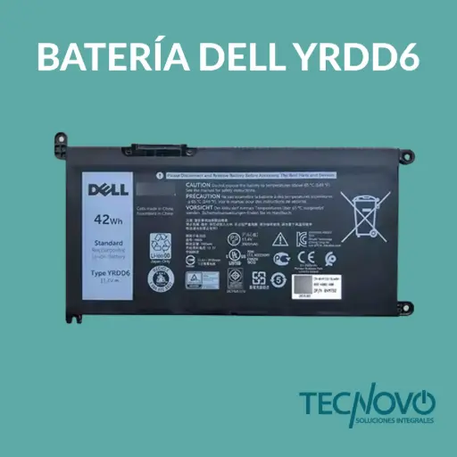 Batería Dell YRDD6 11.46V 42W