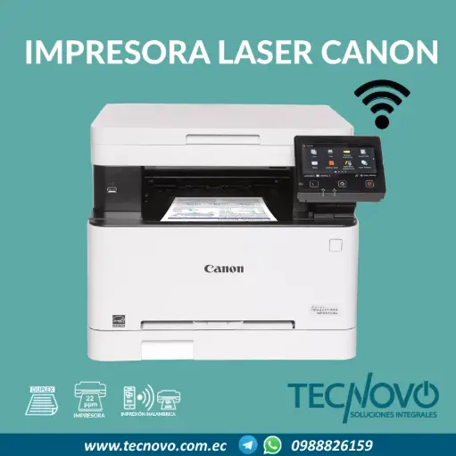 Impresora Canon Laser MFP MF653CDW COLOR A4