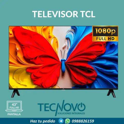 Televisor TCL 43" S5K FHD QLED Smart TV