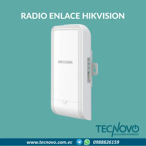 Radio Enlace HIKVISION 5GHZ 867Mbps 500 Mts (DS-3WF0EC-5ACT)