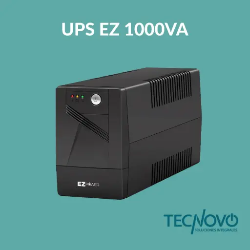 UPS EZ EZP-U1000 1000VA 500W 8 tomas