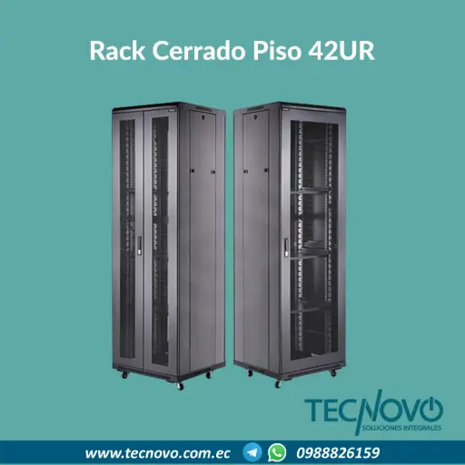 Rack Cerrado de Piso 42UR 600X1000MM XT-A36042