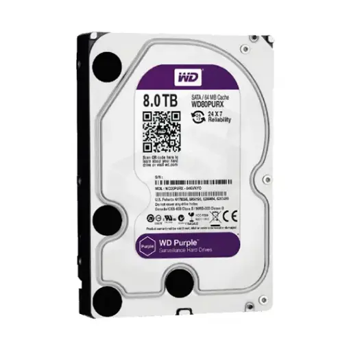 DISCO DURO 8TB ESPECIAL DVR WD PURPLE