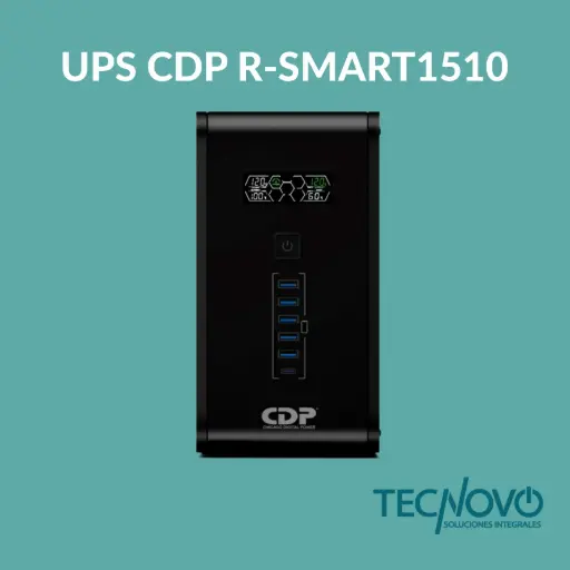 UPS CDP R-SMART1510 INTERACTIVO 1500VA-900W 10 tomas